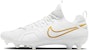 Nike Huarache 9 Varsity LAX 'Putih Emas Metalik Vivid' FD0090-100