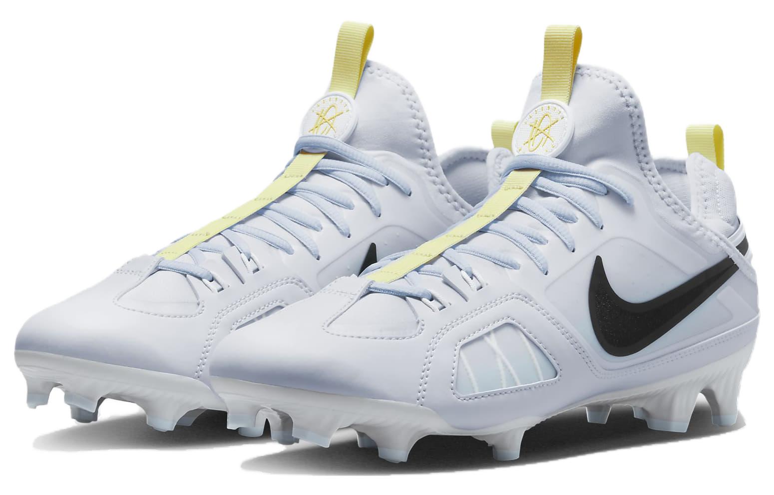 Lookbook Nike Huarache 9 Varsity LAX SE Lacrosse Schuhe ''Grau Weiß Hellgrün Schwarz'' FZ3620-001