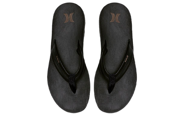 Lookbook Nike Hurley Lunar Ledersandalen Schwarz AR4006-010