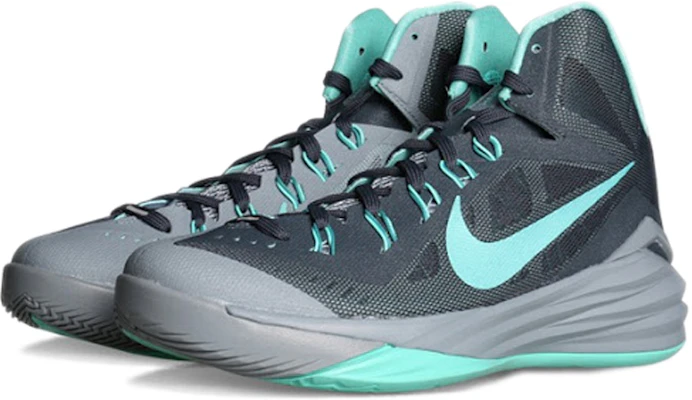 Nike Hyperdunk 14 Dunkelgrau Hyper Jade 653650-030 Lookbook Nike Hyperdunk 14 Dunkelgrau Hyper Jade 653650-030