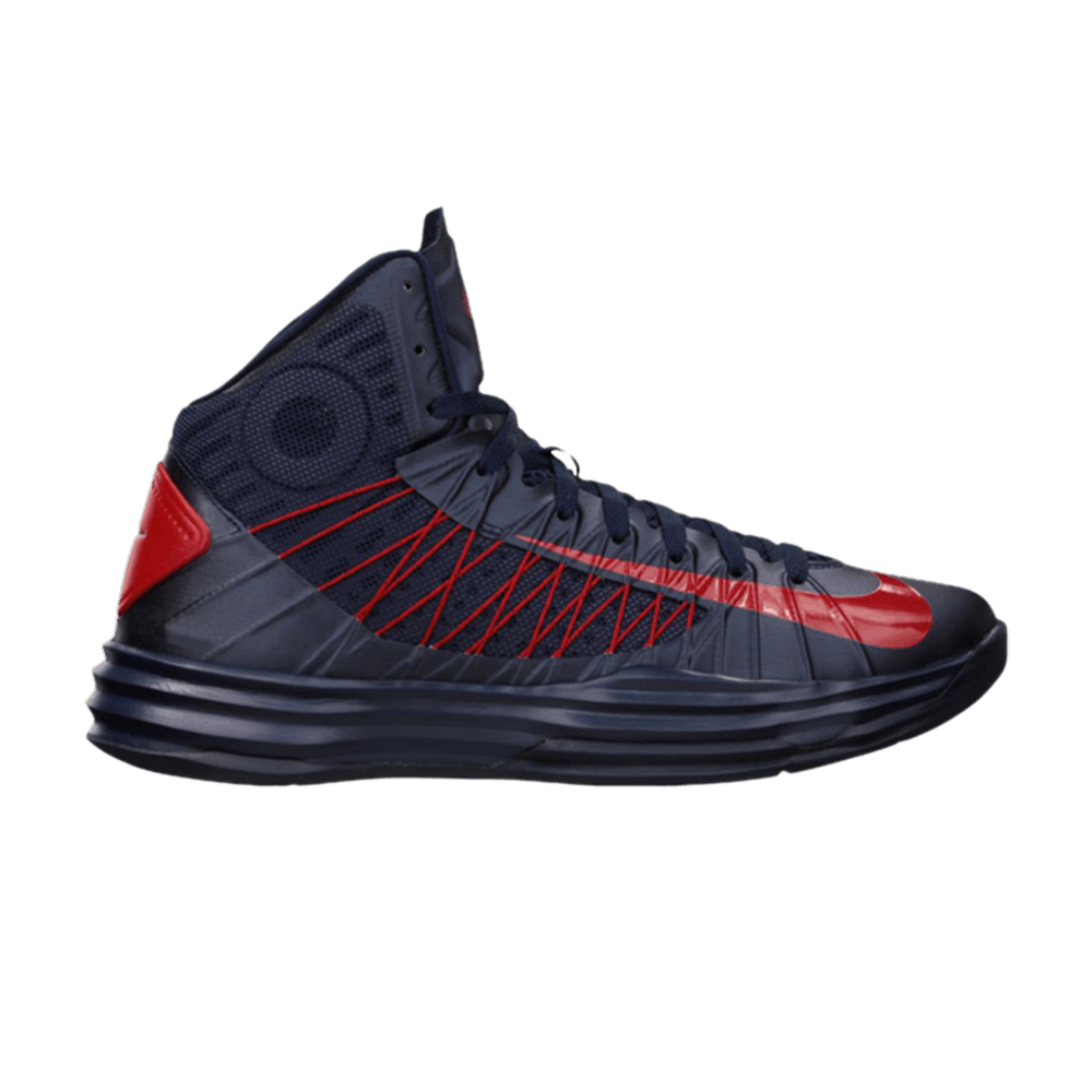 Buy 耐克 Hyperdunk 2012 '黑曜石大学红' 524934-400