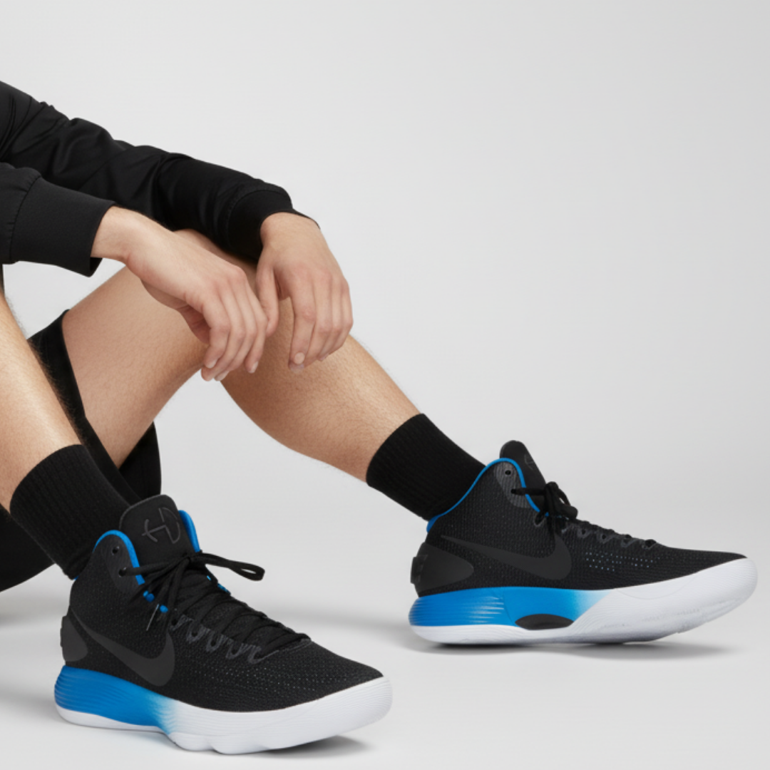 Order Nike Hyperdunk 2017 'Hitam Biru Jay' 897660-004