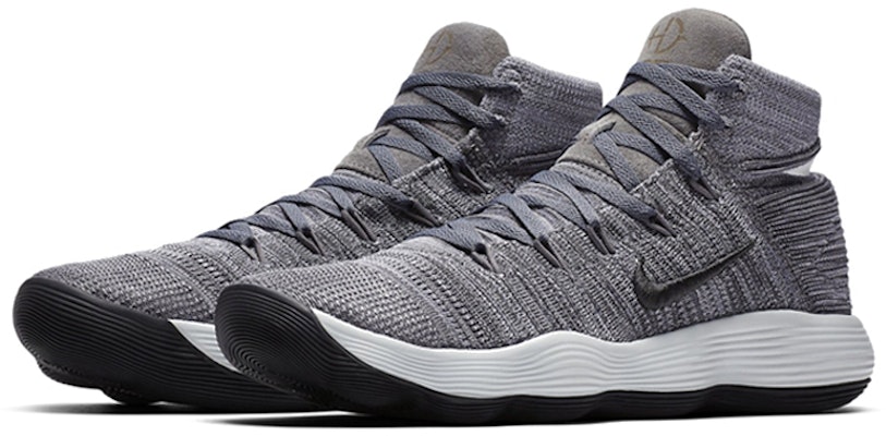 Nike Hyperdunk 2017 Flyknit Cool Grey Black 917727 007