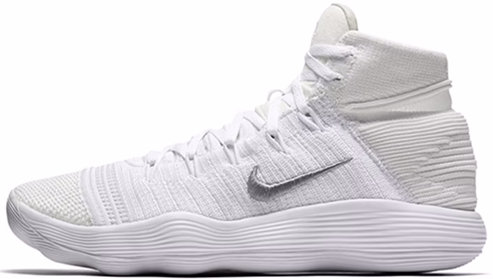 Nike Hyperdunk 2017 React Flyknit White Grey 917727 100 917727