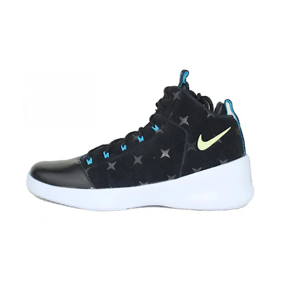 Nike Hyperfr3sh Print N7 High-Top Black/Blue/Yellow
