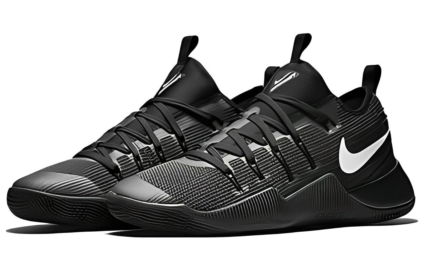 Lookbook Nike Hypershift"洞黑" 耐磨防滑 低筒 籃球鞋 男款 黑白