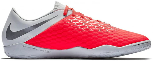 Order Nike Hypervenom 3 Academy IC 室內場地足球鞋 灰紅色