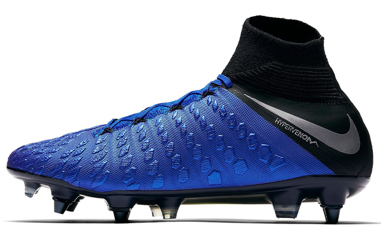 Nike Hypervenom 3 Elite DF SG 'Black Blue' AJ3812-400