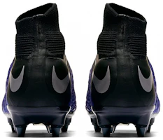 Purchase Nike Hypervenom 3 Elite DF SG 軟草地足球鞋 黑藍色