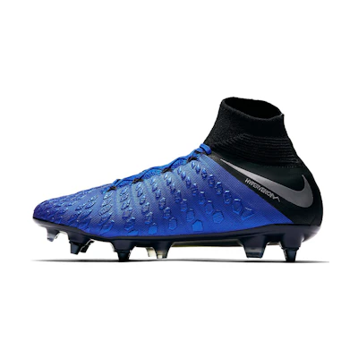 Nike Hypervenom 3 Elite DF SG 'Black Blue'