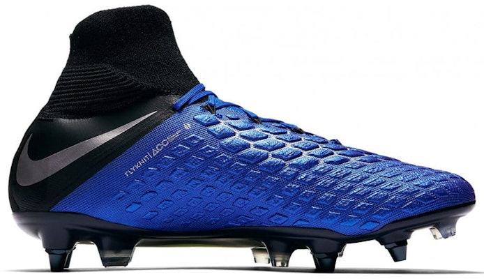 Nike Hypervenom 3 Elite DF SG 'Black Blue' AJ3812-400 Order Nike Hypervenom 3 Elite DF SG 'Black Blue' AJ3812-400