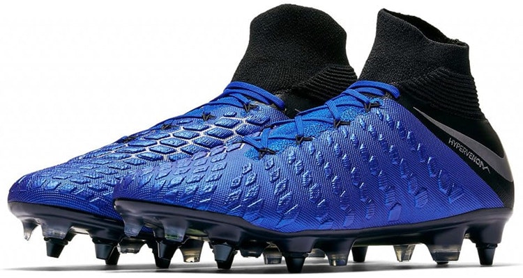 Nike Hypervenom 3 Elite DF SG 'Black Blue' AJ3812-400 Lookbook Nike Hypervenom 3 Elite DF SG 'Black Blue' AJ3812-400