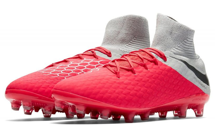 Lookbook 耐克Hypervenom 3 Pro DF AG '红灰' AO4541-600