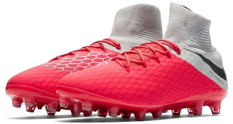 Nike Hypervenom 3 Pro DF AG 'Red Grey' AO4541-600 Lookbook Nike Hypervenom 3 Pro DF AG 'Red Grey' AO4541-600