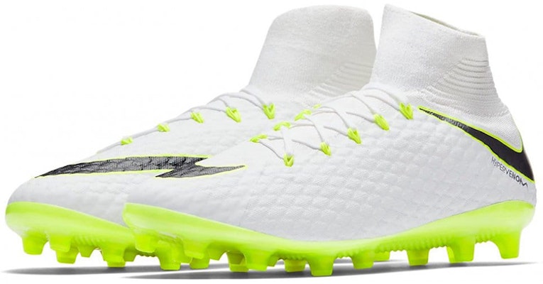 Nike Hypervenom 3 Pro DF AG 'White Green Black' AO4541-107 Lookbook Nike Hypervenom 3 Pro DF AG 'White Green Black' AO4541-107