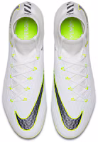 Shop Nike Hypervenom 3 Pro DF AG 人造草地足球鞋 白綠色