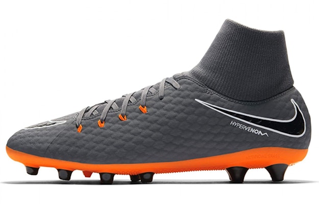 耐吉 Hypervenom Phantom 3 Academy DF AG PRO 人造草地足球鞋 灰黑橙 Buy 耐吉 Hypervenom Phantom 3 Academy DF AG PRO 人造草地足球鞋 灰黑橙