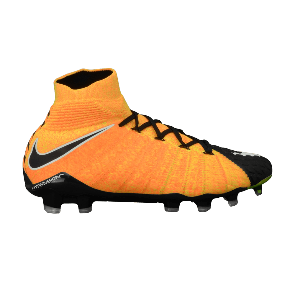 Nike hypervenom phantom 3 yellow and black hot sale