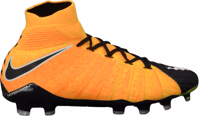 Hypervenom orange best sale and black