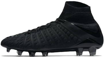 Nike Hypervenom Phantom 3 DF FG Black 860643-010 Nike Hypervenom Phantom 3 DF FG Black 860643-010