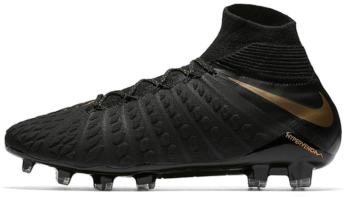 Nike Hypervenom Phantom 3 Elite DF FG 'Black Gold' AJ3803-090 Buy Nike Hypervenom Phantom 3 Elite DF FG 'Black Gold' AJ3803-090