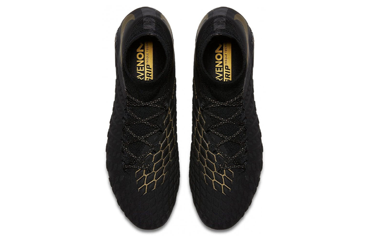 Shop Nike Hypervenom Phantom 3 Elite DF FG ''Noir Or'' AJ3803-090