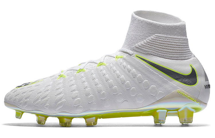 Nike Hypervenom Phantom 3 Elite DF FG 'White Grey Volt' AJ3803-107