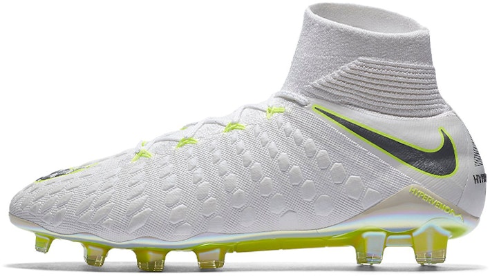 Nike Hypervenom Phantom 3 Elite DF FG 'White Grey Volt' AJ3803-107 Buy Nike Hypervenom Phantom 3 Elite DF FG 'White Grey Volt' AJ3803-107