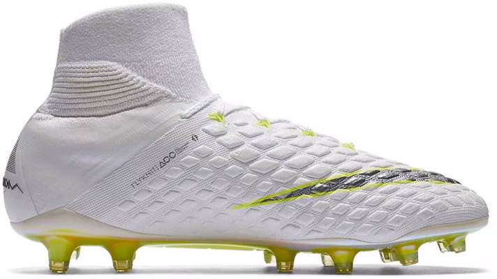 Nike Hypervenom Phantom 3 Elite DF FG 'White Grey Volt' AJ3803-107 Order Nike Hypervenom Phantom 3 Elite DF FG 'White Grey Volt' AJ3803-107