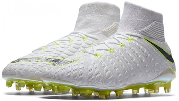 耐吉 超毒蜂 幻影 3 精英 動態貼合 高性能天然草地足球鞋 白/綠 Lookbook 耐吉 超毒蜂 幻影 3 精英 動態貼合 高性能天然草地足球鞋 白/綠