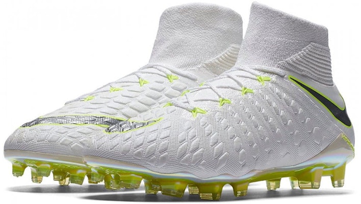 Nike Hypervenom Phantom 3 Elite DF FG 'White Grey Volt' AJ3803-107 Lookbook Nike Hypervenom Phantom 3 Elite DF FG 'White Grey Volt' AJ3803-107