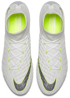 Nike Hypervenom Phantom 3 Elite DF FG 'White Grey Volt' AJ3803-107 Shop Nike Hypervenom Phantom 3 Elite DF FG 'White Grey Volt' AJ3803-107