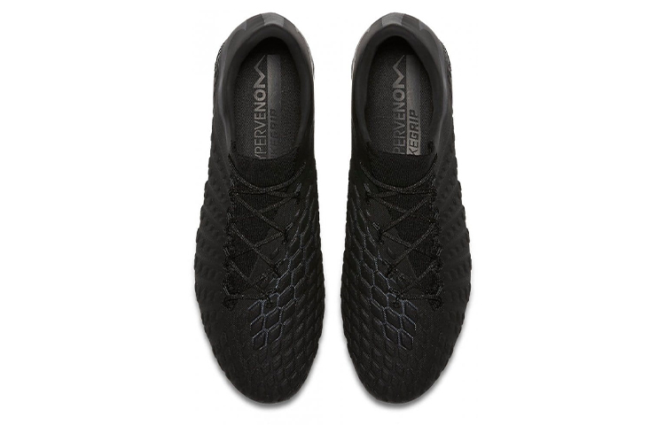 Shop 耐吉 Hypervenom Phantom 3 Elite FG 硬地足球鞋 黑色