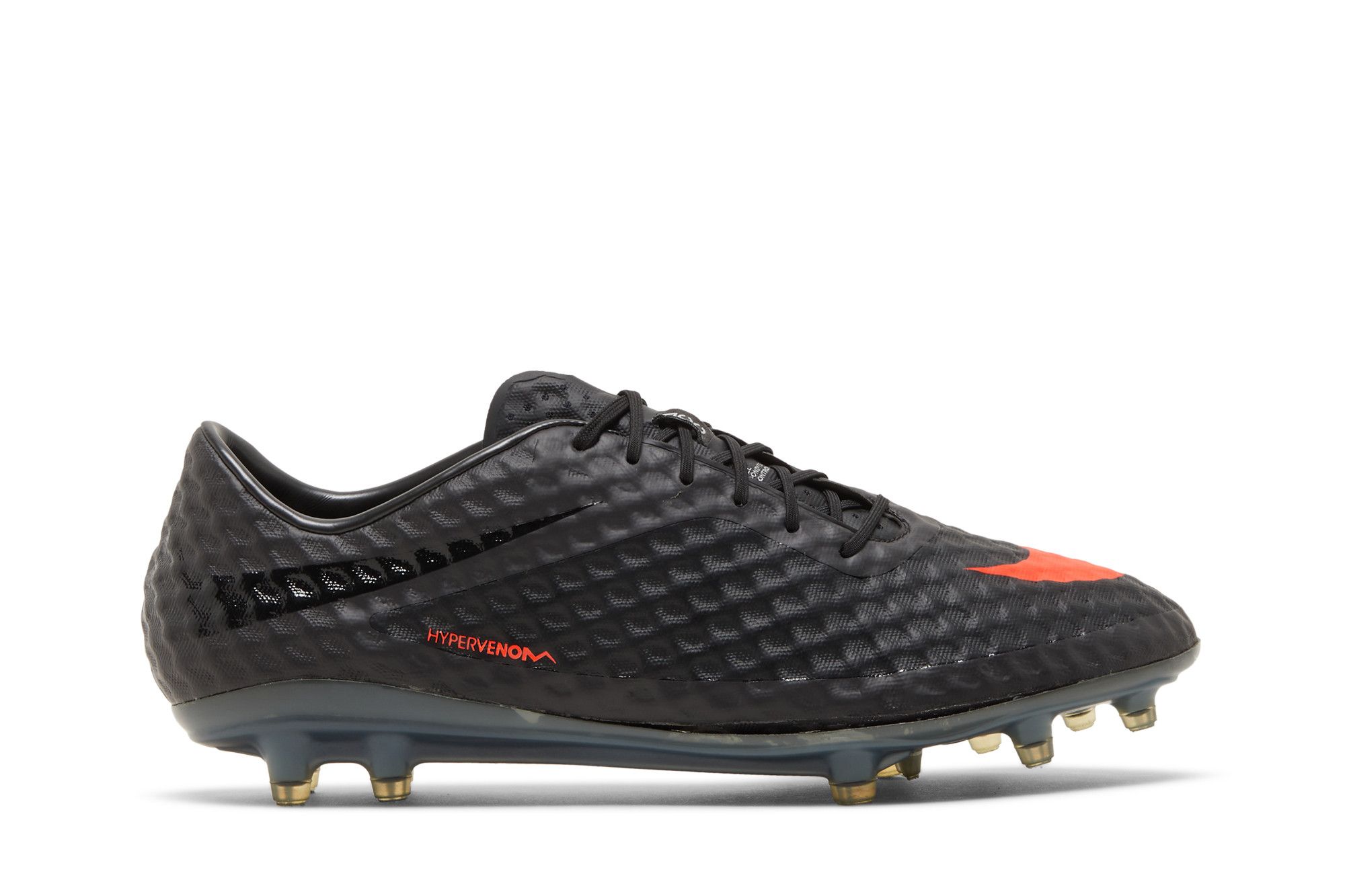 Nike Hypervenom Phantom FG 'Dark Charcoal Total Crimson' 599843-080