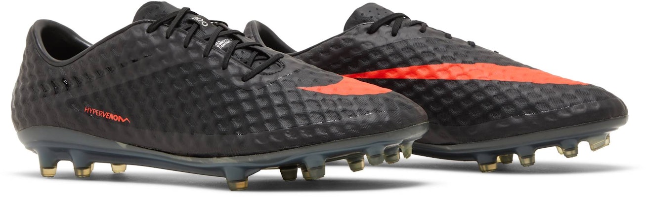 Nike Hypervenom Phantom FG 'Dark Charcoal Total Crimson' 599843-080 Cheap Nike Hypervenom Phantom FG 'Dark Charcoal Total Crimson' 599843-080