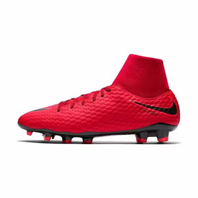 Nike HYPERVENOM PHELON 3 DF FG Firm Ground 'University Red'
