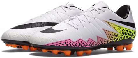 Lookbook 耐吉 Hypervenom Phelon 2 AG 人造草地 足球鞋 男款 白粉黑