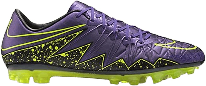 Nike Hypervenom Phinish 2 AG Soccer Cleat Purple 749900 550