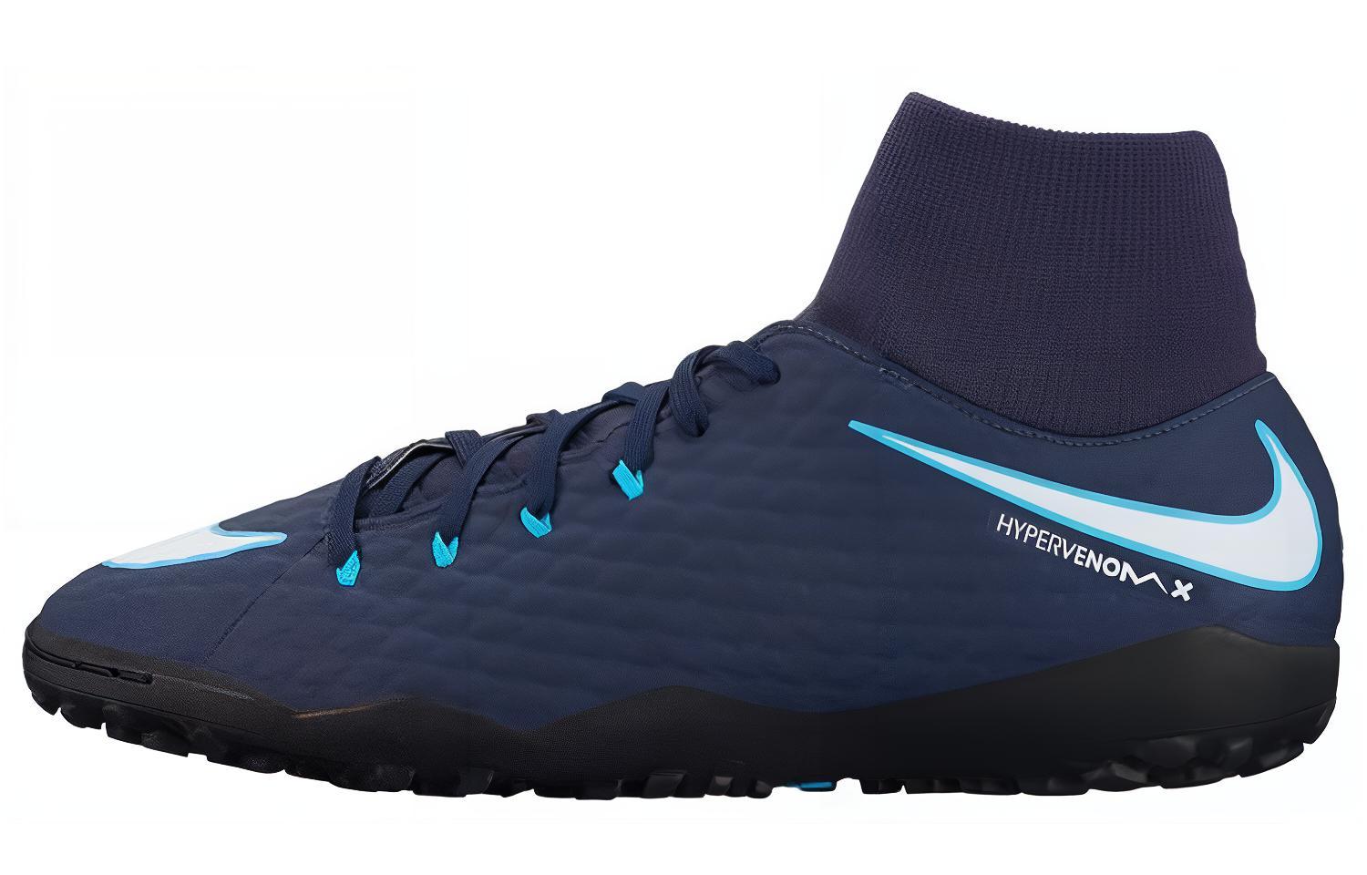 Nike HypervenomX Phelon 3 DF TF 'Blue White' 917769-414