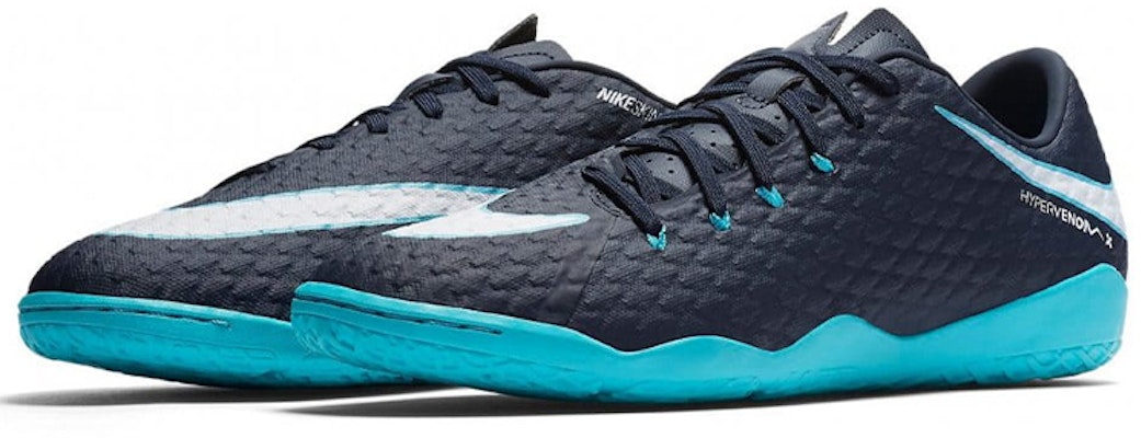 Nike HypervenomX Phelon 3 IC 'Blue Indoor Court' 852563-414 Lookbook Nike HypervenomX Phelon 3 IC 'Blue Indoor Court' 852563-414