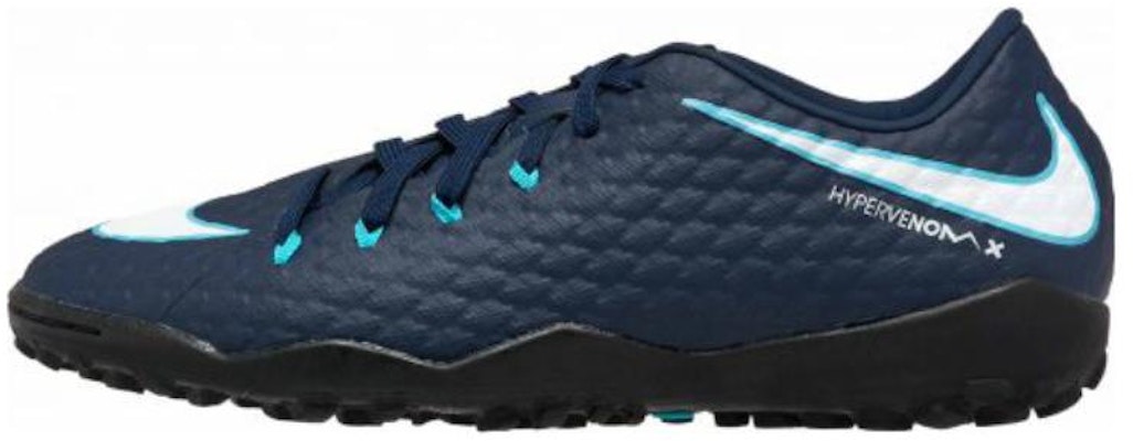Nike HypervenomX Phelon 3 TF 'Blue White' 852562-414 Buy Nike HypervenomX Phelon 3 TF 'Blue White' 852562-414