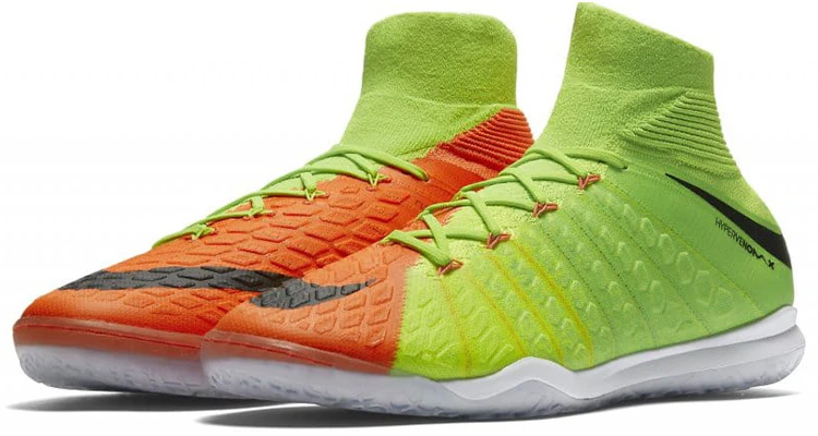 Nike HypervenomX Proximo 2 DF IC 室內場地足球鞋 綠橘色 Lookbook Nike HypervenomX Proximo 2 DF IC 室內場地足球鞋 綠橘色
