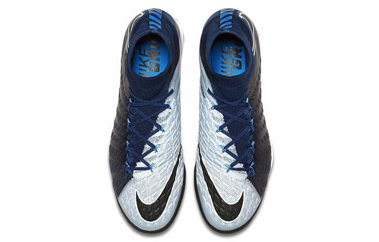 Shop Nike HypervenomX Proximo 2 DF TF 藍色草地足球鞋
