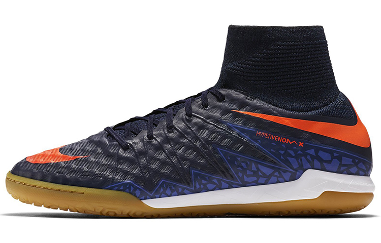 Nike HypervenomX Proximo IC 'Obsidian Total Crimson' 747486-484