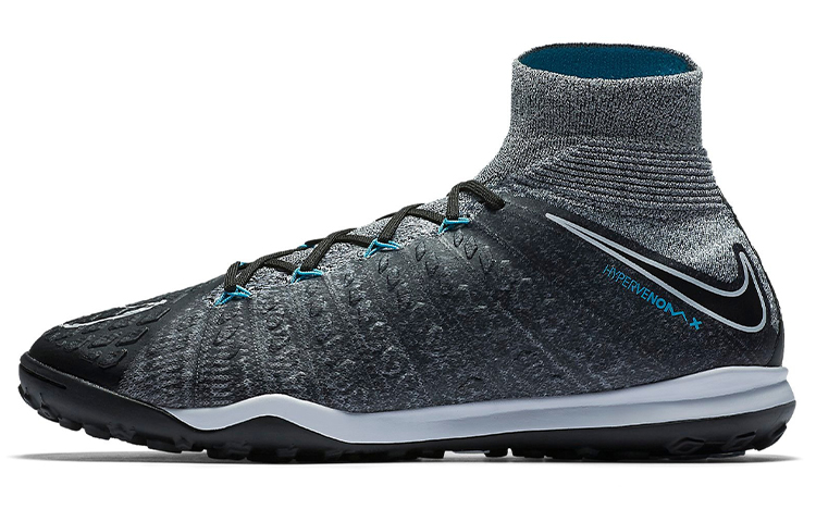 Nike HypervenomX Proximo II DF TF 'Grey Turf Soccer' 852576-004