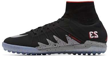 Nike HypervenomX Proximo NJR TF 'Black Silver' 820134-006 Nike HypervenomX Proximo NJR TF 'Black Silver' 820134-006