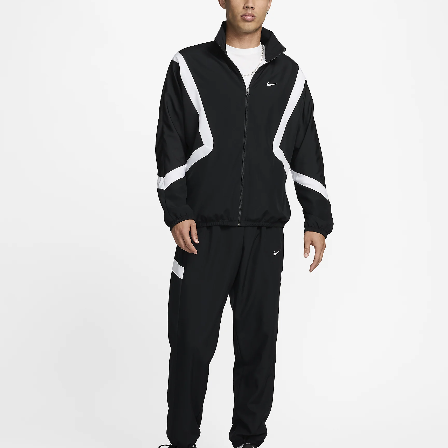 Shop Nike Icon Quarter-Zip Logo Track Jacket Black FZ0249-010