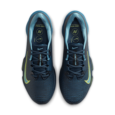 Shop Nike Infinity Tour 2 Golf Shoes Navy/Smoky Blue/Light Lemon Twist Lelaki HQ2158-400