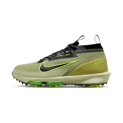 Nike Infinity Tour 2 GORE-TEX Golf Shoes Dusty Olive/Bolt/Black