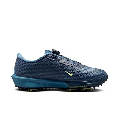 Lookbook 耐克 Infinity Tour BOA 2 高尔夫鞋 海军蓝/烟蓝/浅柠檬黄 HQ2160-400